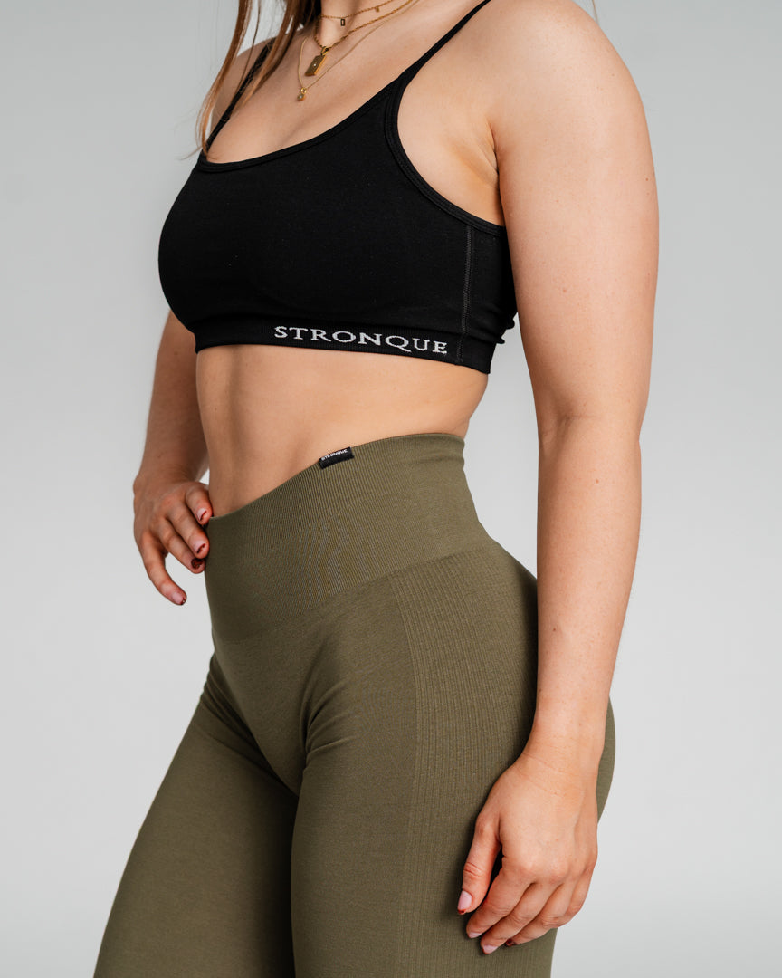 VALOR TIGHTS - OLIVE GREEN