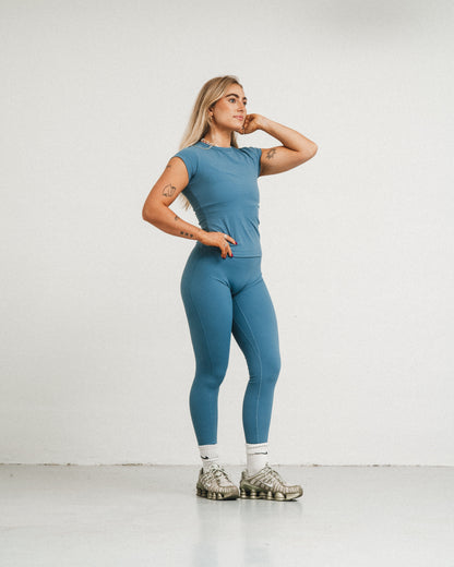 Pure Tee - Ocean Ash